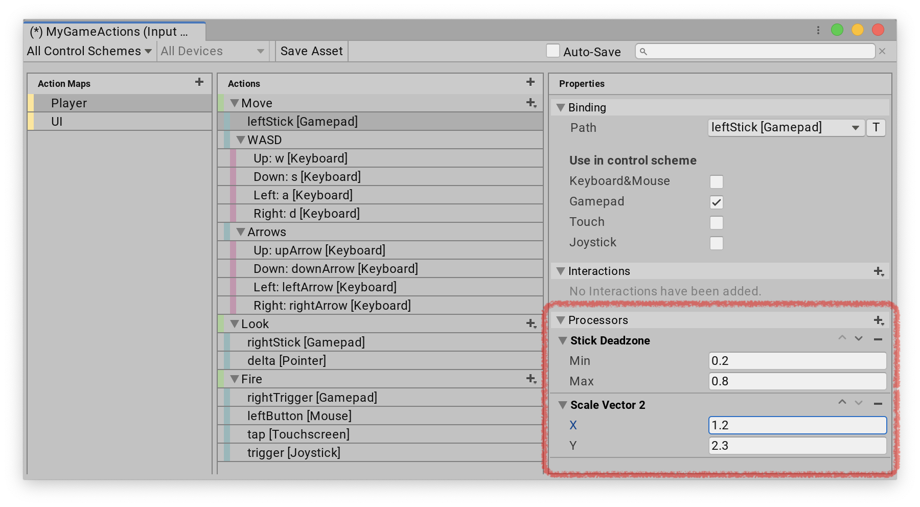 Binding Processors