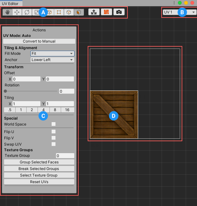 UV Editor window