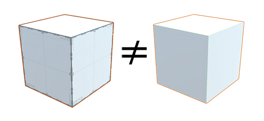 ProBuilder vs. Unity Meshes